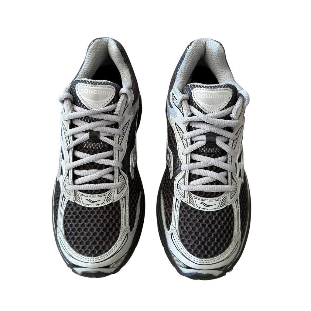 Saucony Pro Grid Silver Grey Omni 9 Trainers