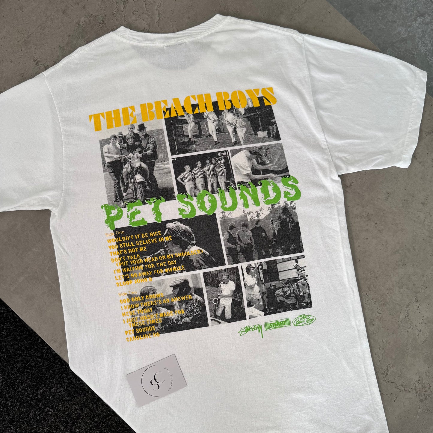 Stussy The Beach Boys Pet Sounds T Shirt