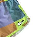 Nike Wild Run Green Panel Shorts