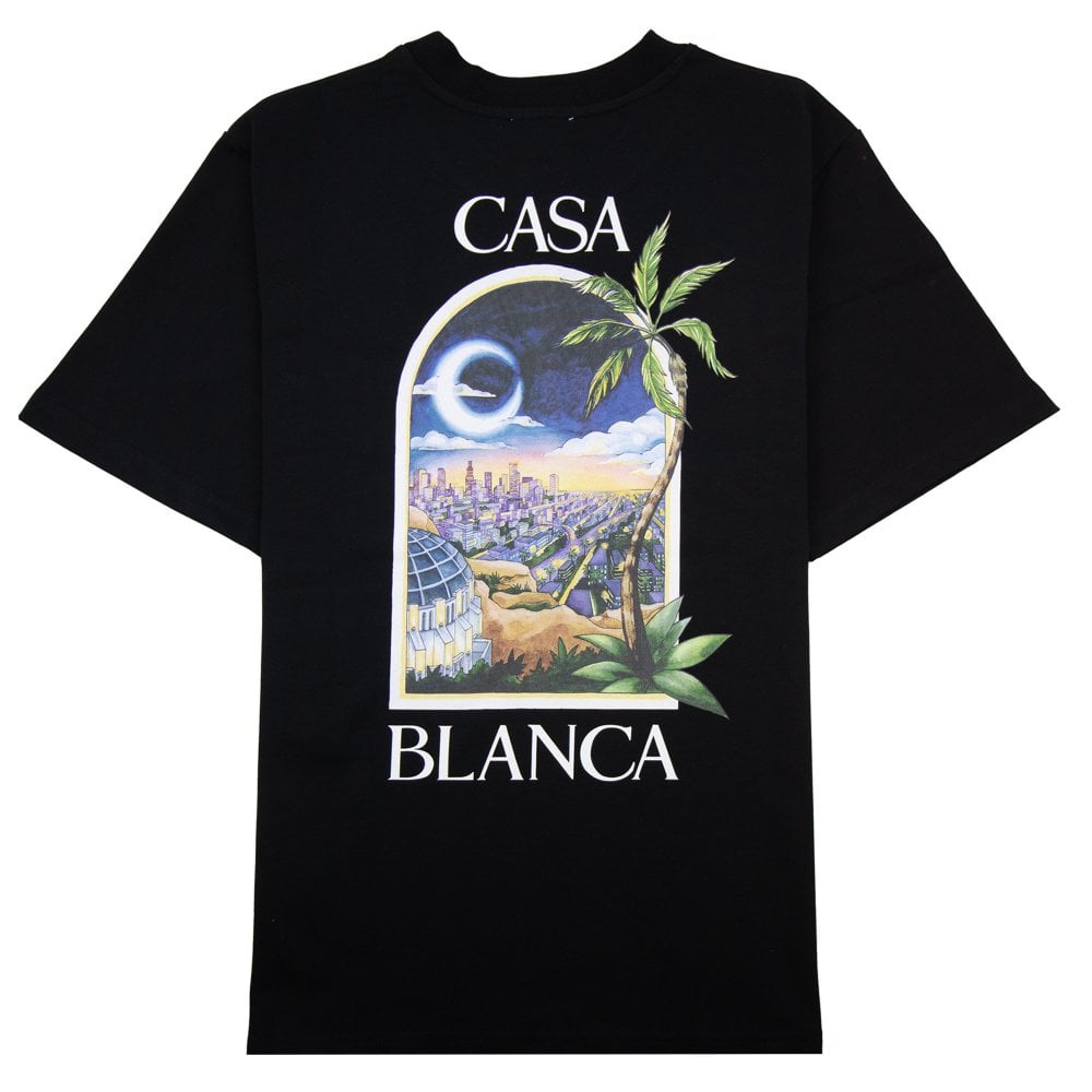 Casablanca LA Nights Black T Shirt