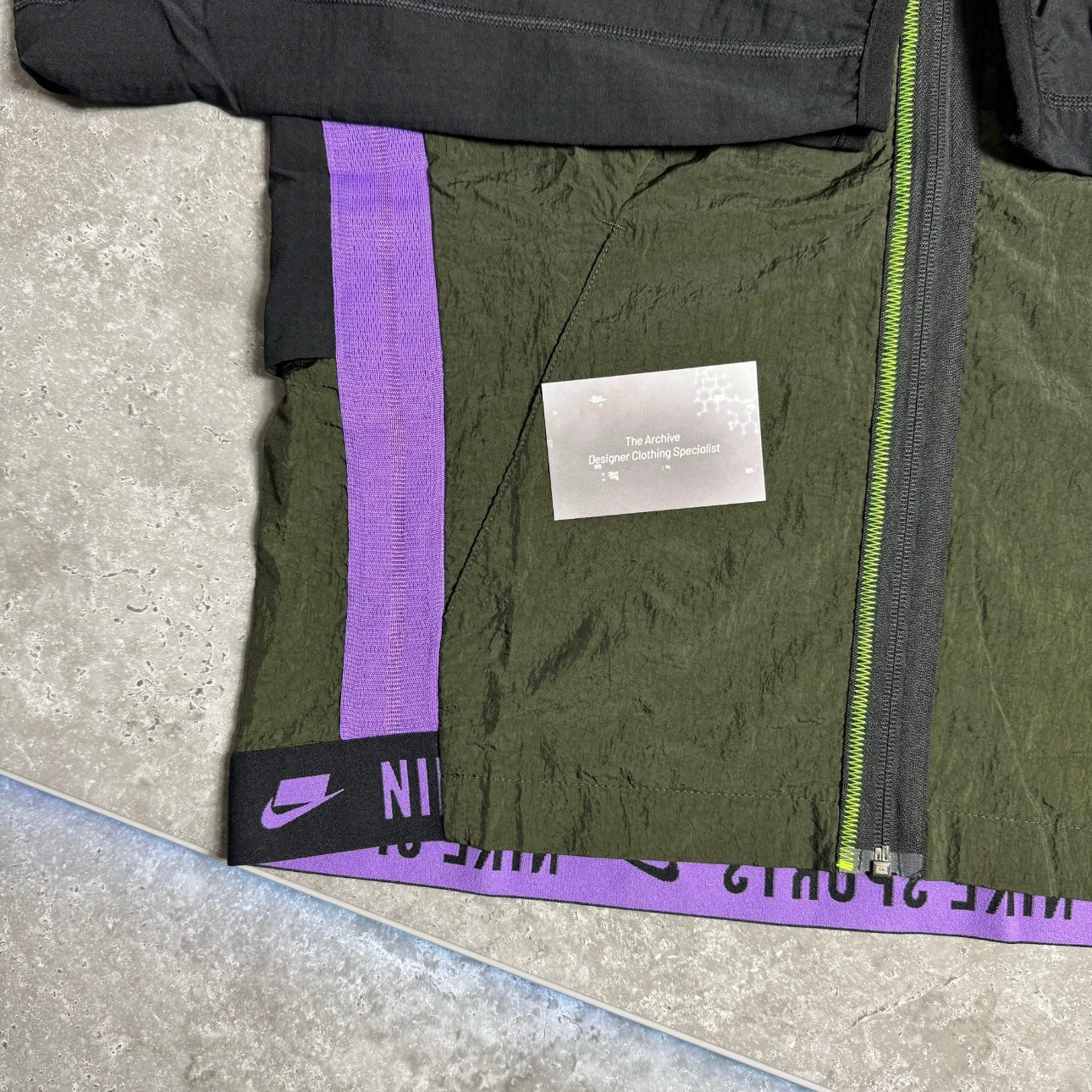 Nike Purple Wild Run Flex Windbreaker