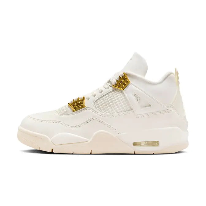 Nike Air Jordan 4 Women’s Metallic Gold Trainers