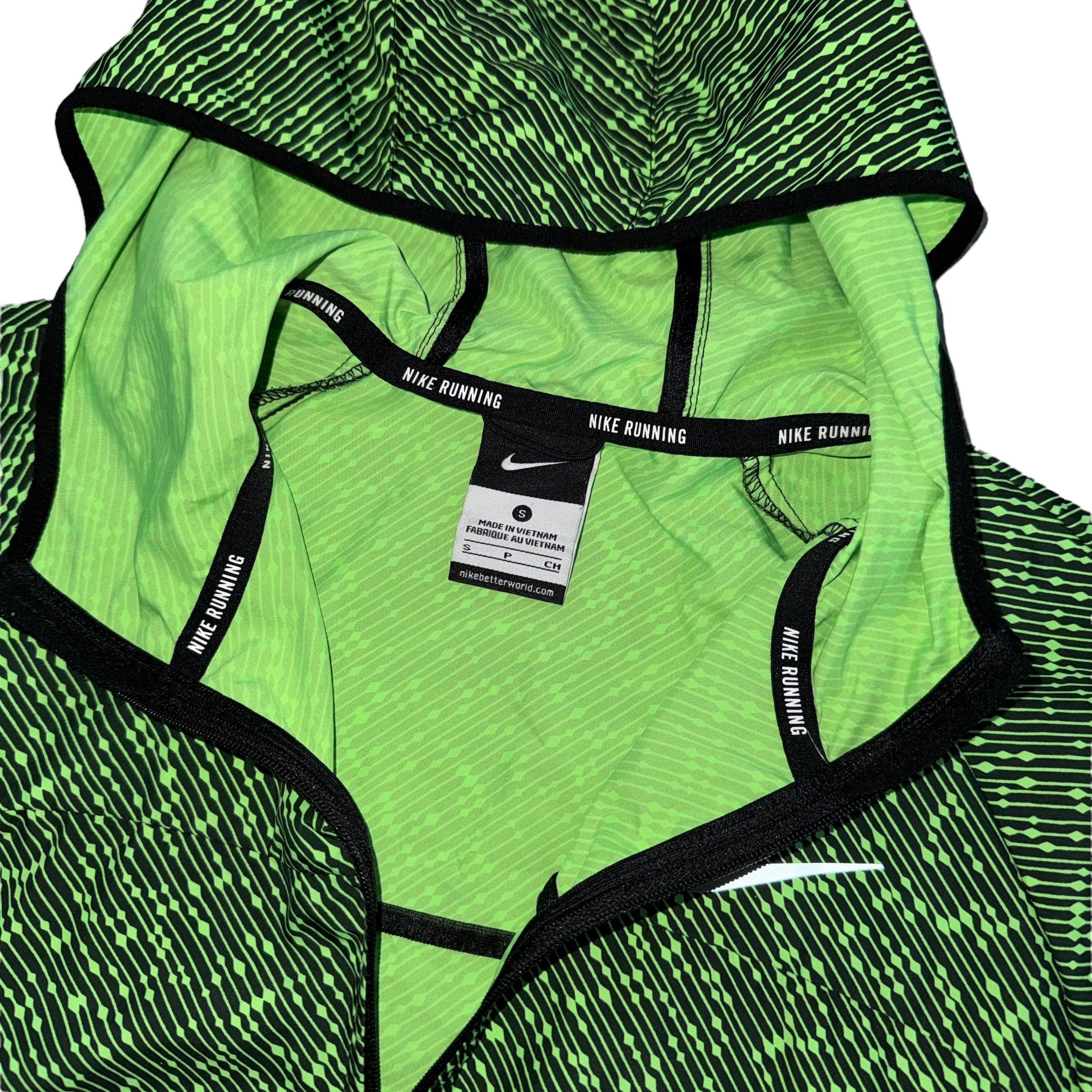 Nike Meteor Racer Green Windbreaker