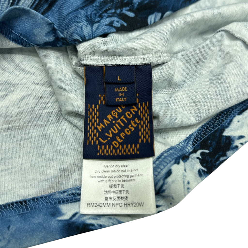 Louis Vuitton Blue Surf Printed T Shirt (PRE ORDER)