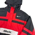 Nike Air Red Half Zip Windbreaker Jacket