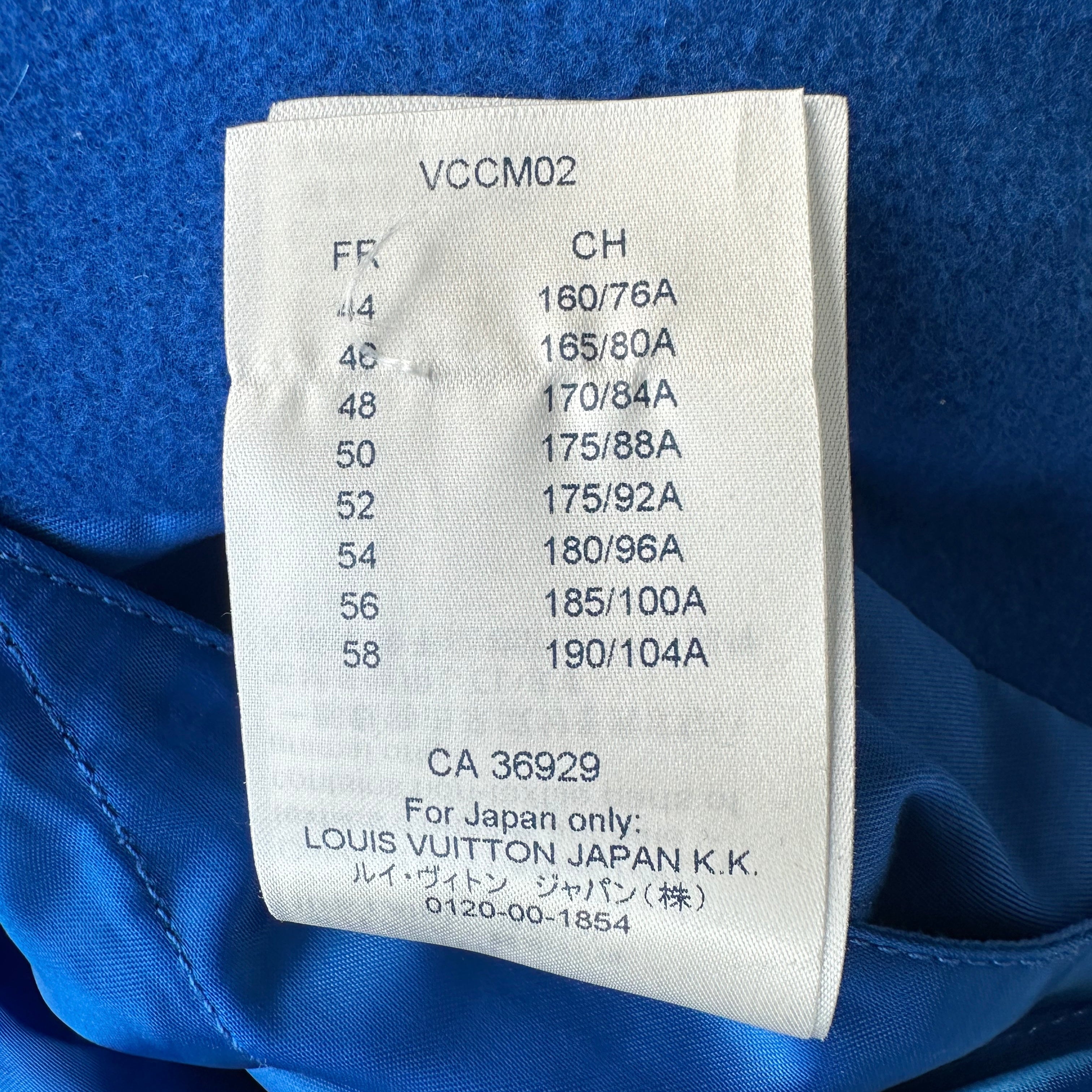 Louis Vuitton Blue & White Puppet Varsity