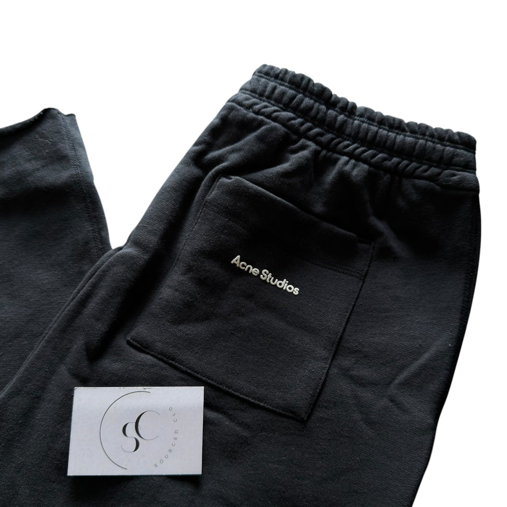 Acne Studios Black Printed Sweatpants