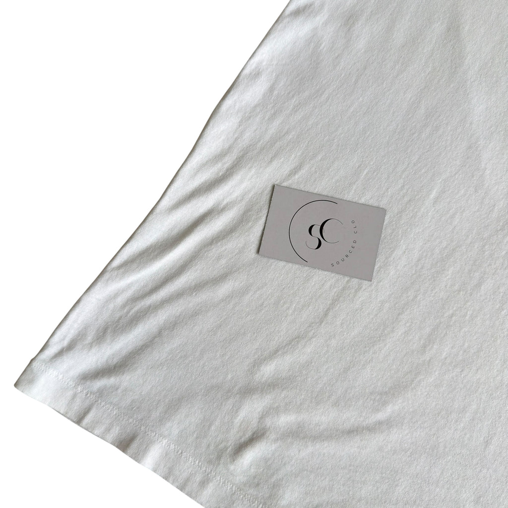 Stone Island Block White Logo Pocket T Shirt