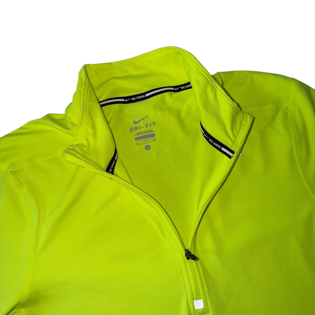 Nike Neon Half Zip Sweatshirt