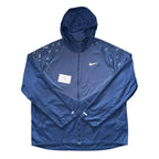 Nike Navy Running Division Grid Windbreaker