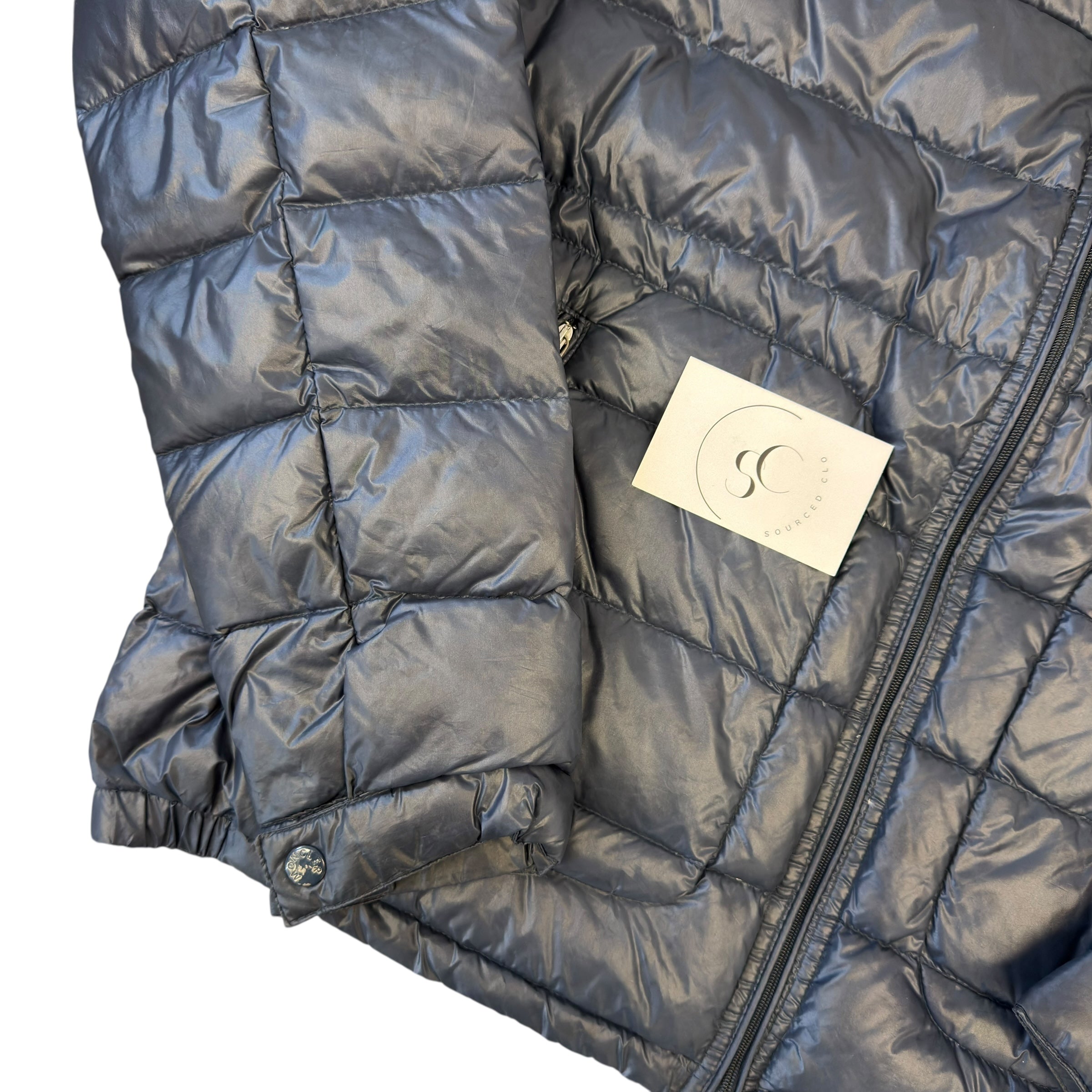 Moncler Acorus Navy Puffer Jacket