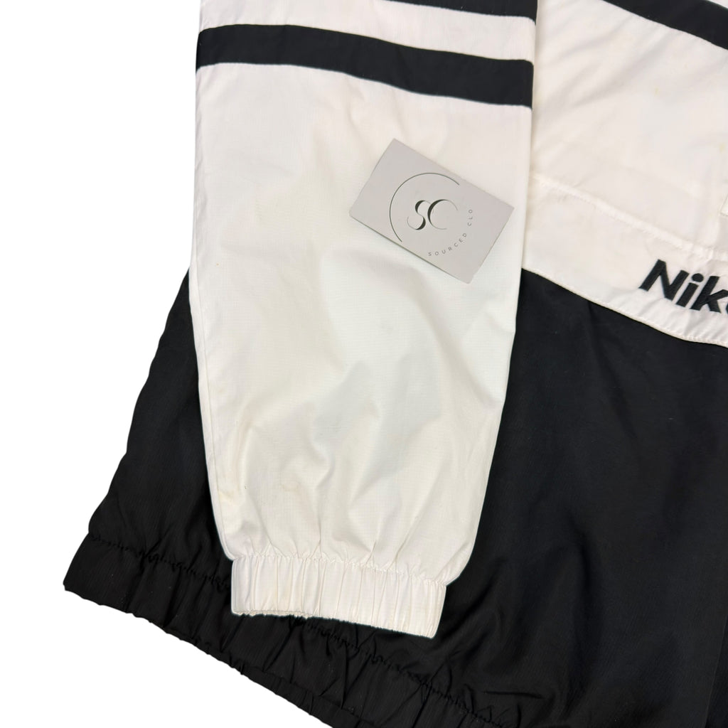 Nike Air White Half Zip Windbreaker Jacket
