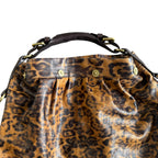 Mulberry Leopard Mitzy Hobo Handbag