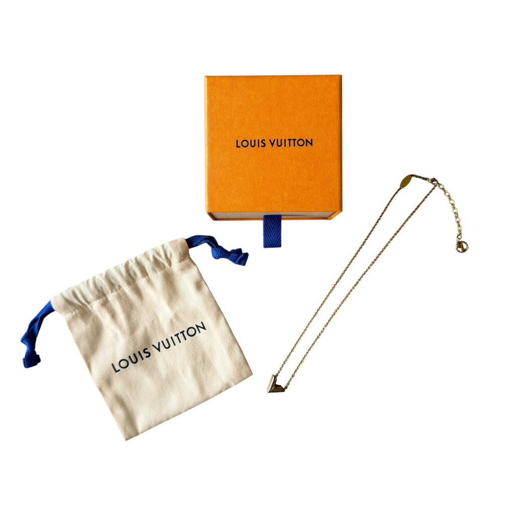 Louis Vuitton Gold Essential Necklace