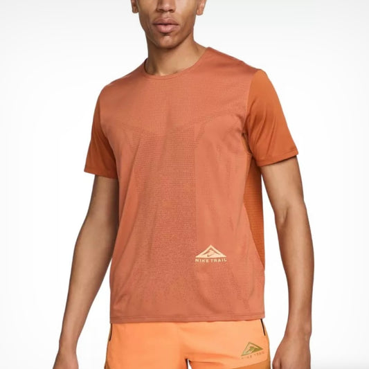 Nike Trail Orange Rise 365 T Shirt