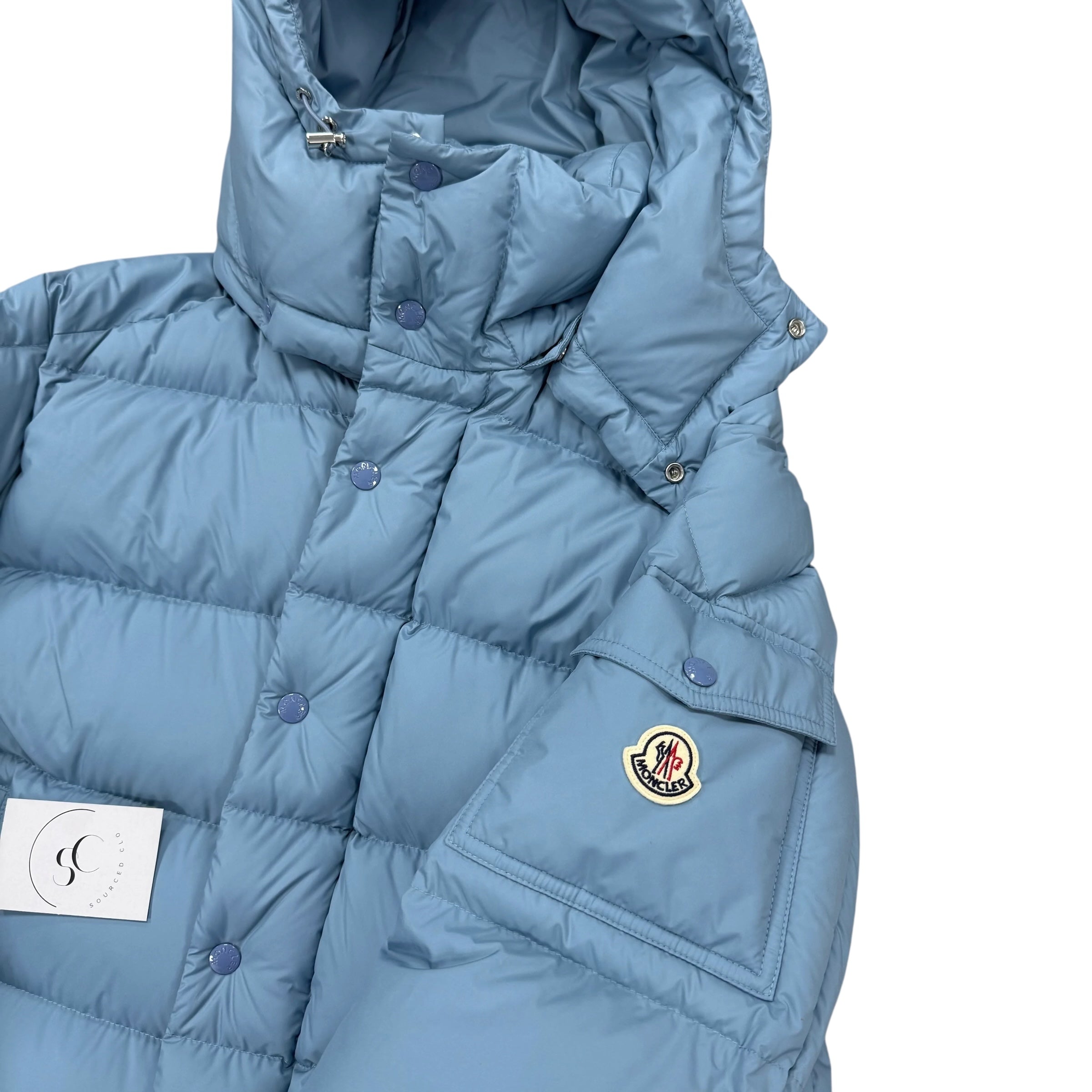 Moncler Maya 70th Anniversary Blue Down Jacket