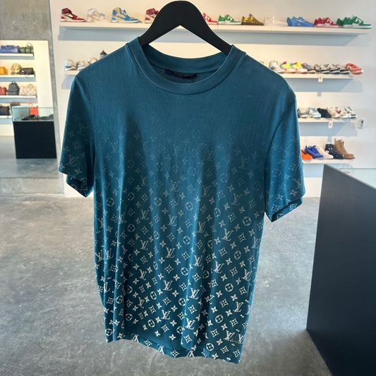 Louis Vuitton Blue Gradient Monogram T Shirt