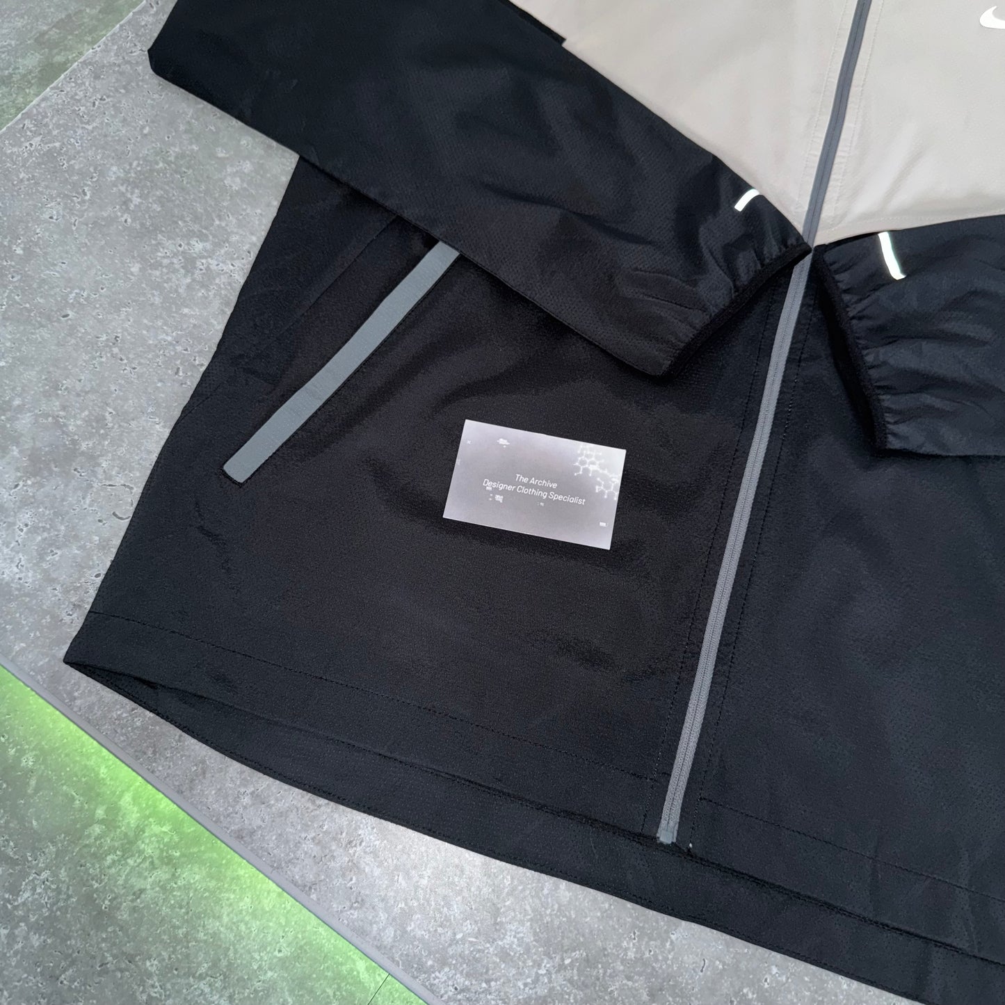 Nike Grey & Black UV Windbreaker