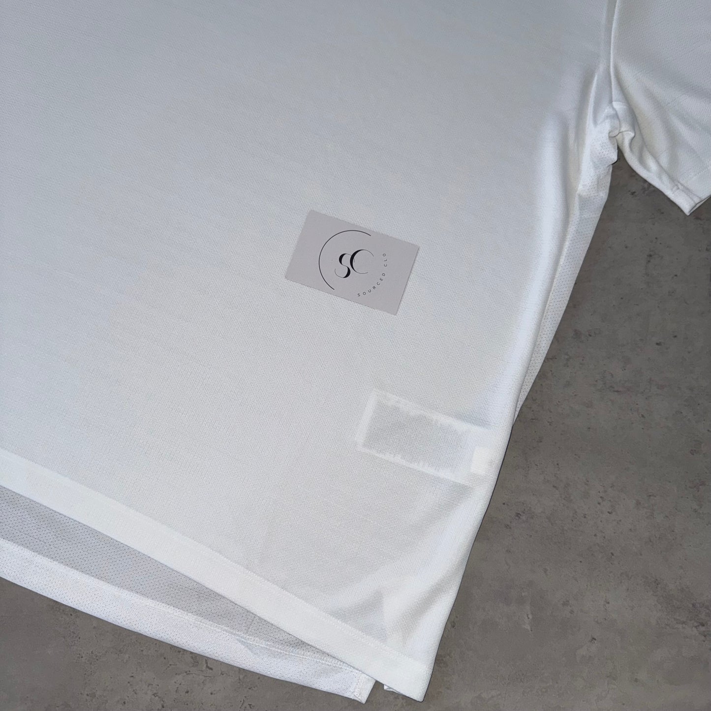Nike White 1.0 Miler T Shirt