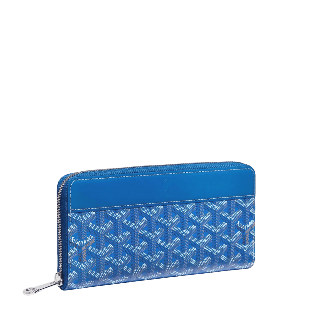 Goyard Matignon GM Wallet Blue