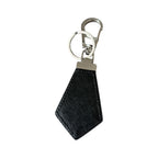 Prada Black Saffiano Leather Keychain