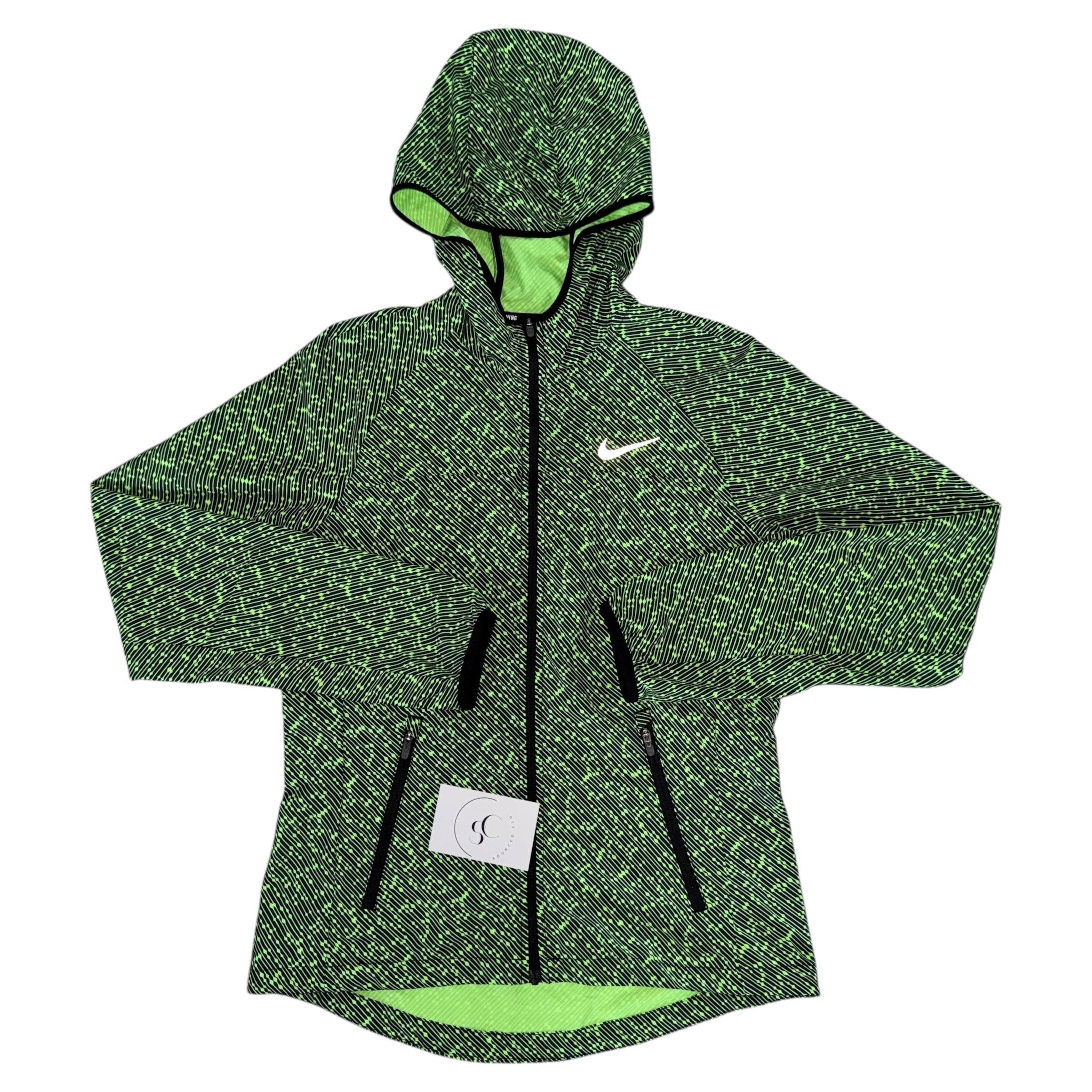 Nike Meteor Racer Green Windbreaker