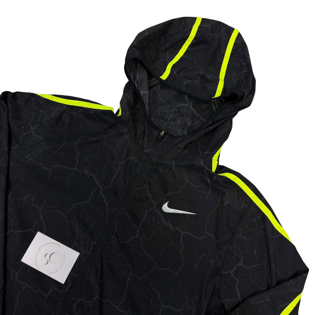 Nike Black Crackling Impossibly Light Jacket