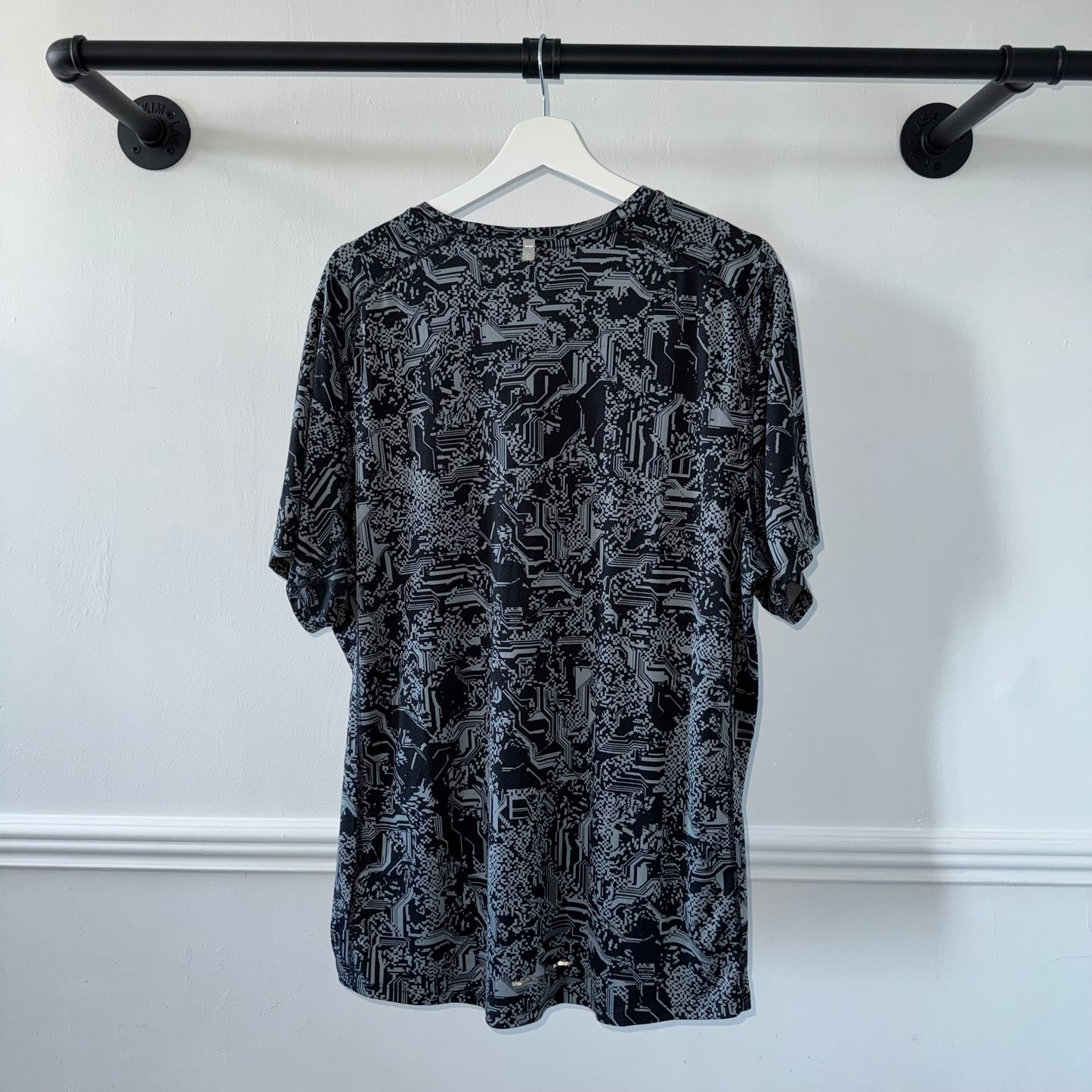 Nike Grey Digital Miler T Shirt