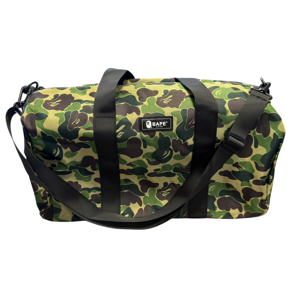 A Bathing Ape Bape Camouflage Duffle Bag