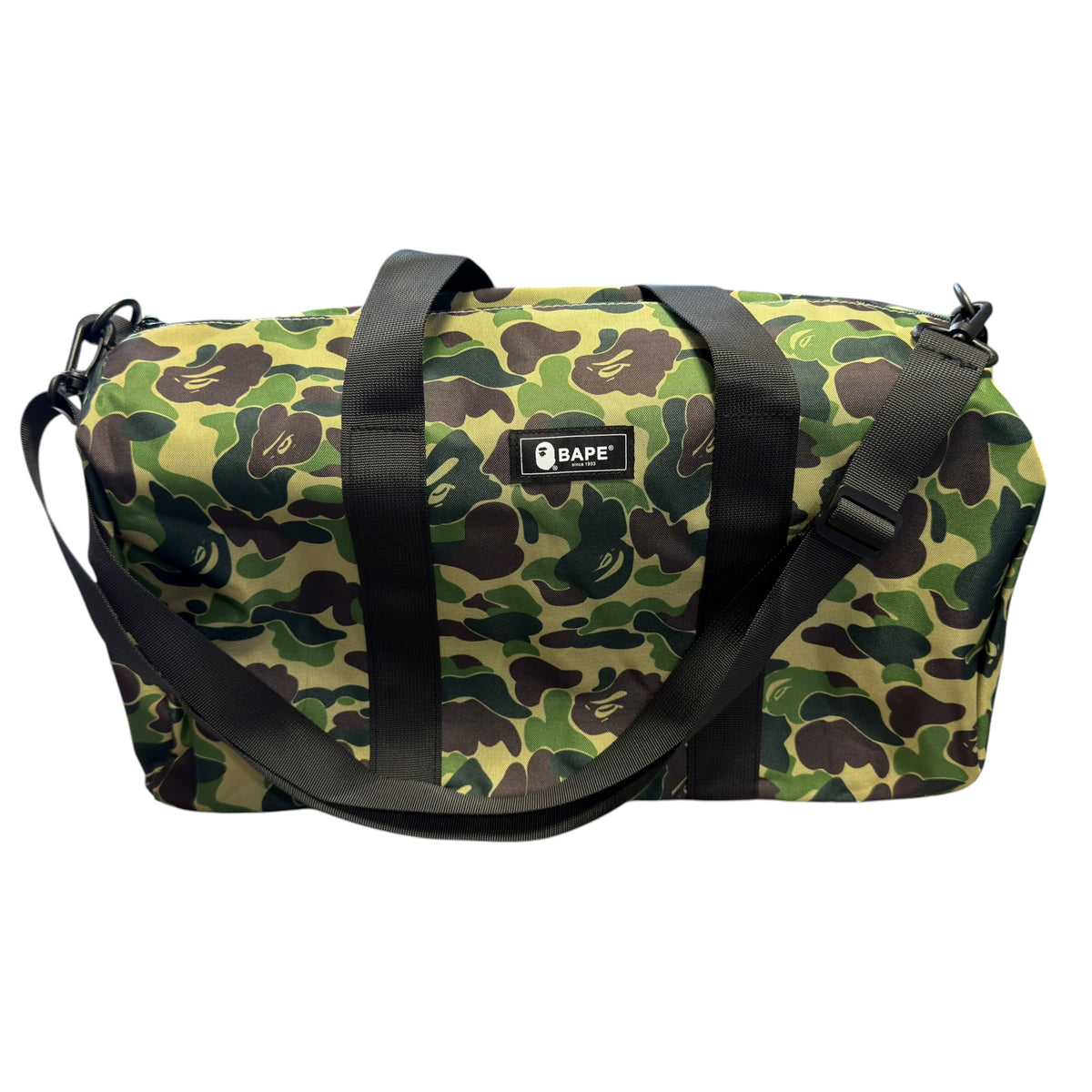 A Bathing Ape Bape Camouflage Duffle Bag
