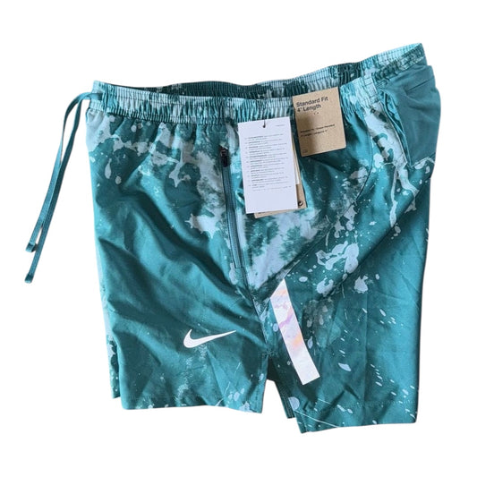 Nike Teal Division Splash 4 Inch Challenger Shorts
