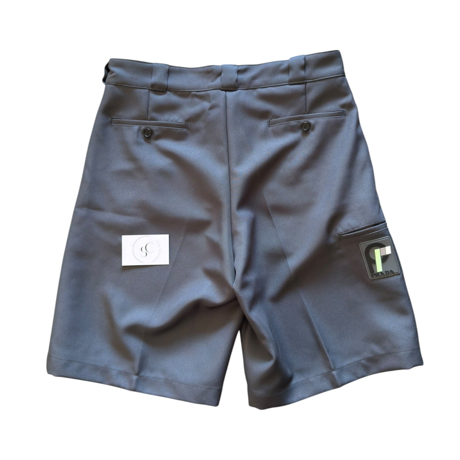 Prada Linen Cotton Shorts