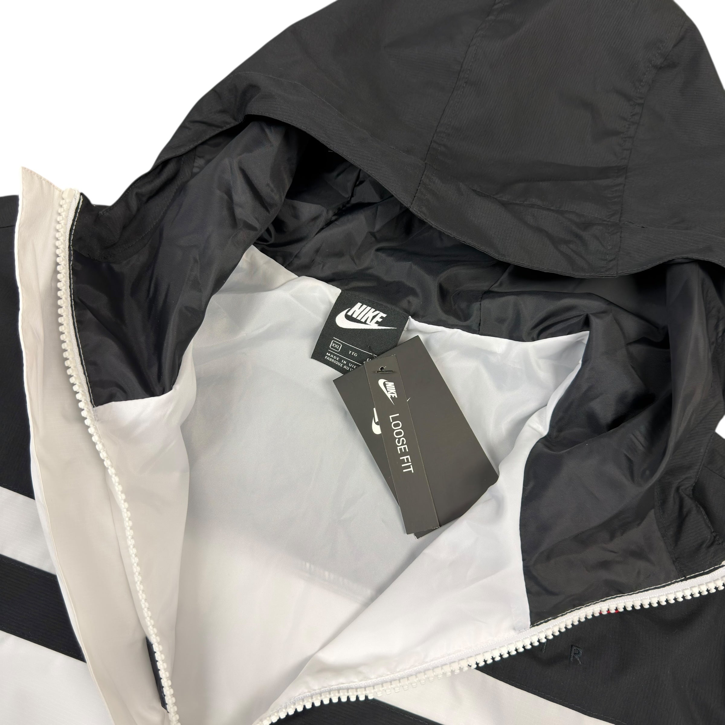 Nike Air White Half Zip Windbreaker