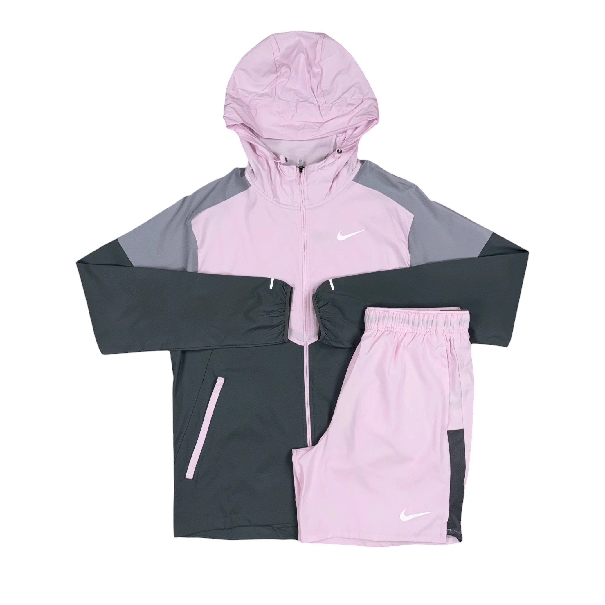 Nike Pink Foam UV Windbreaker Set