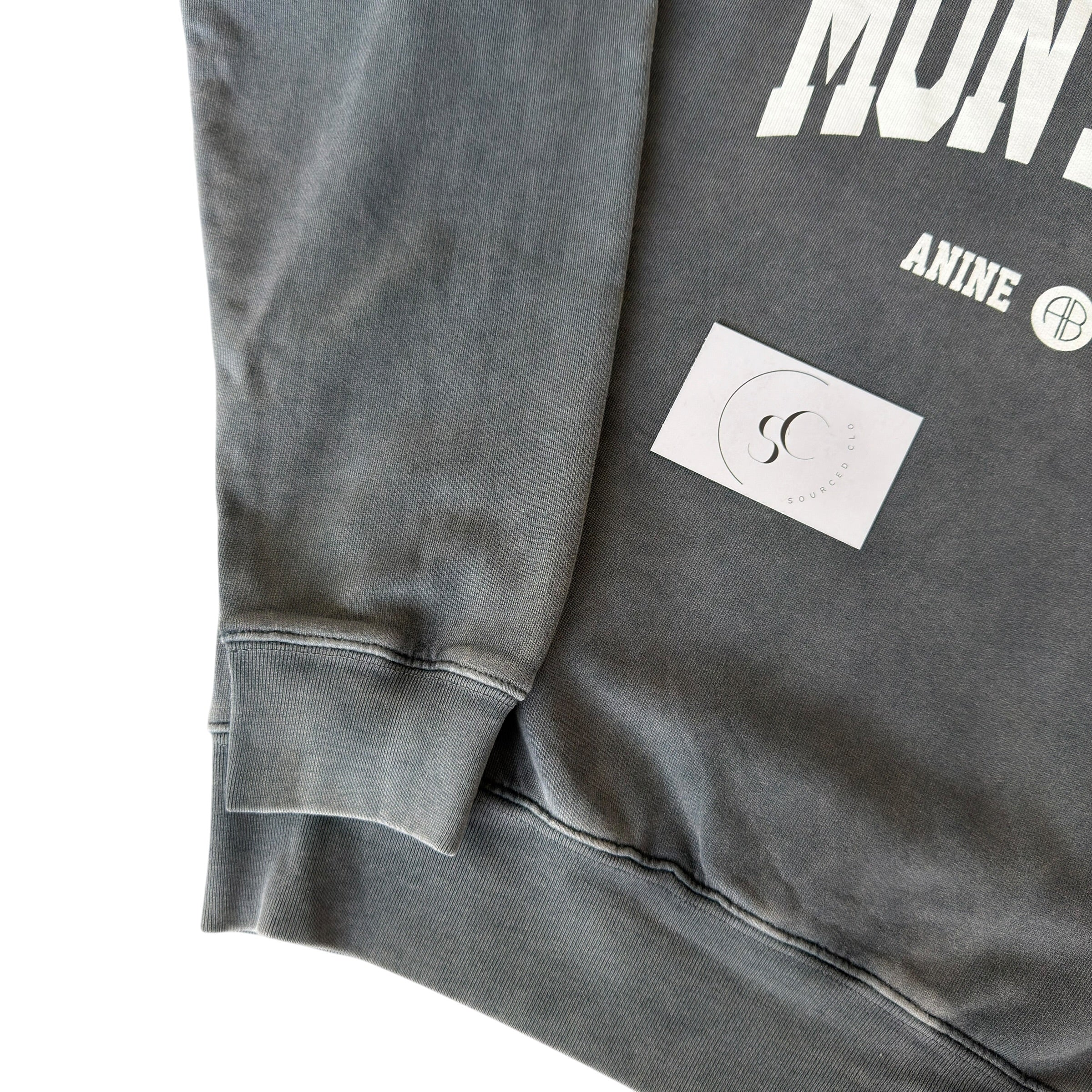 Annie Bing Montreal Grey Dye Sweatshirt