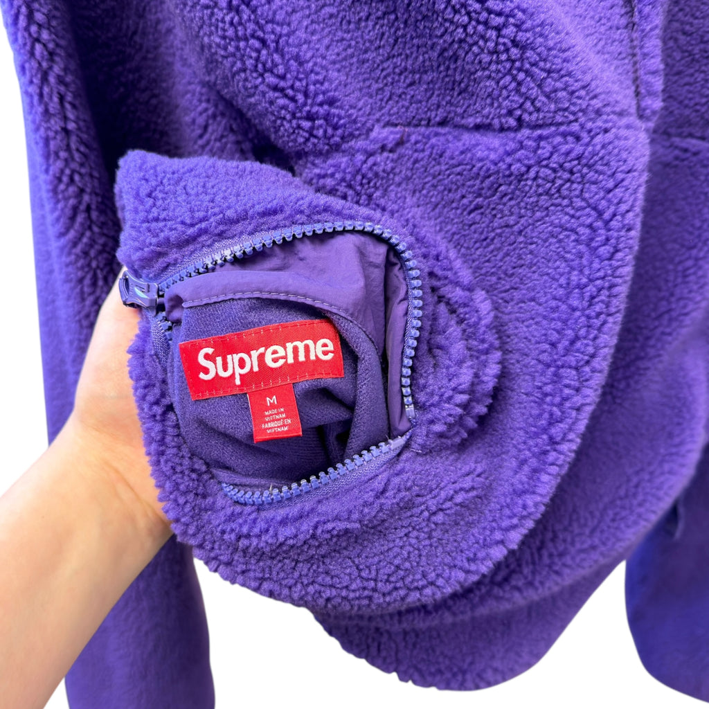 Supreme Polartec Shearling Reversible Pullover Jacket