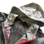 Nike Plaid Grey Running Windbreaker