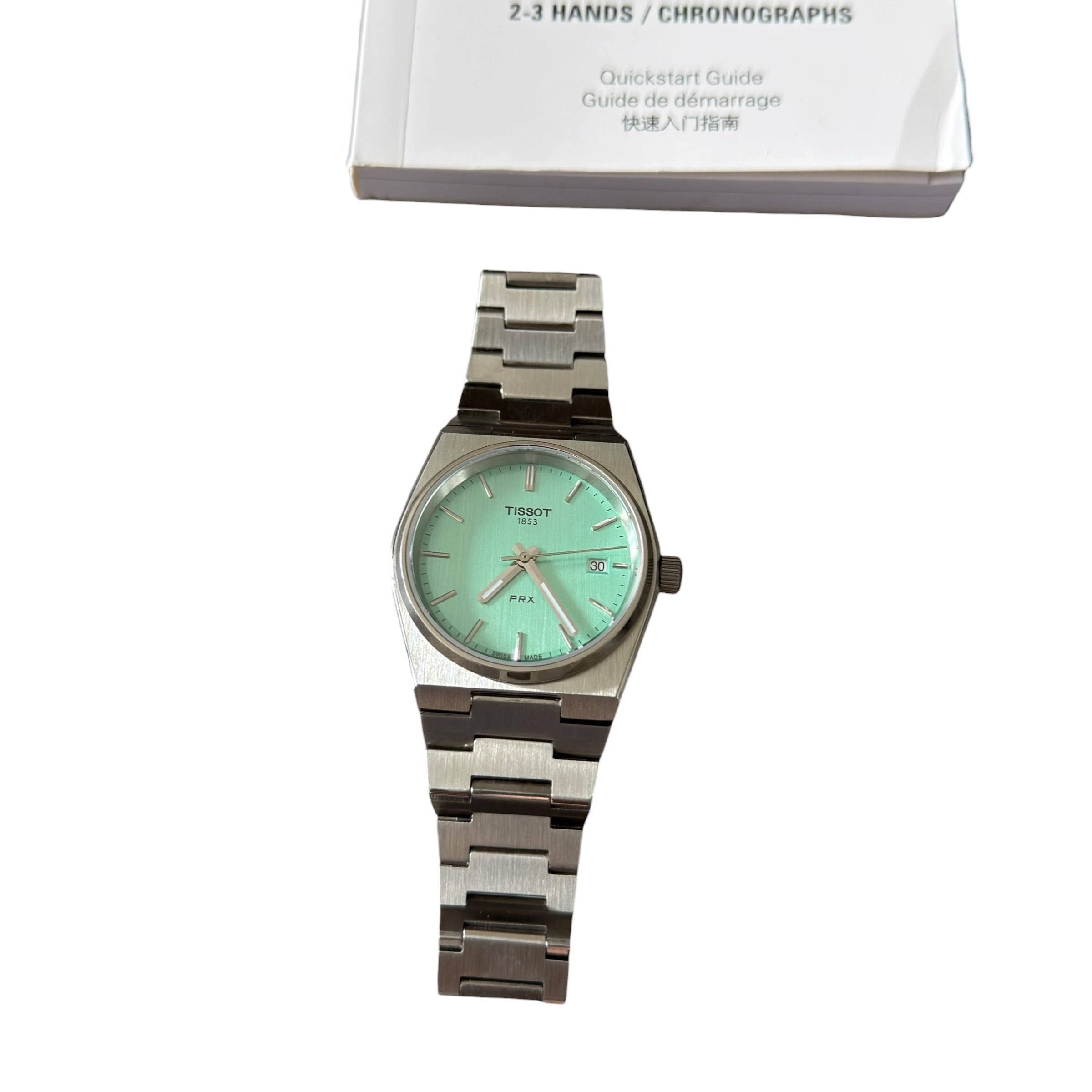 Tissot PRX Mint Green Watch