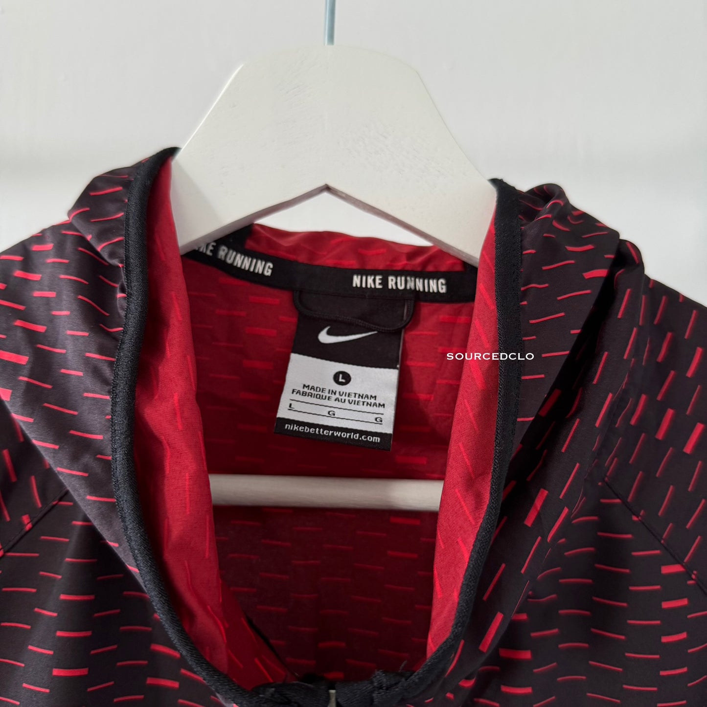 Nike Red Racer Repel Windbreaker