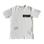 Stone Island Block White Logo Pocket T Shirt