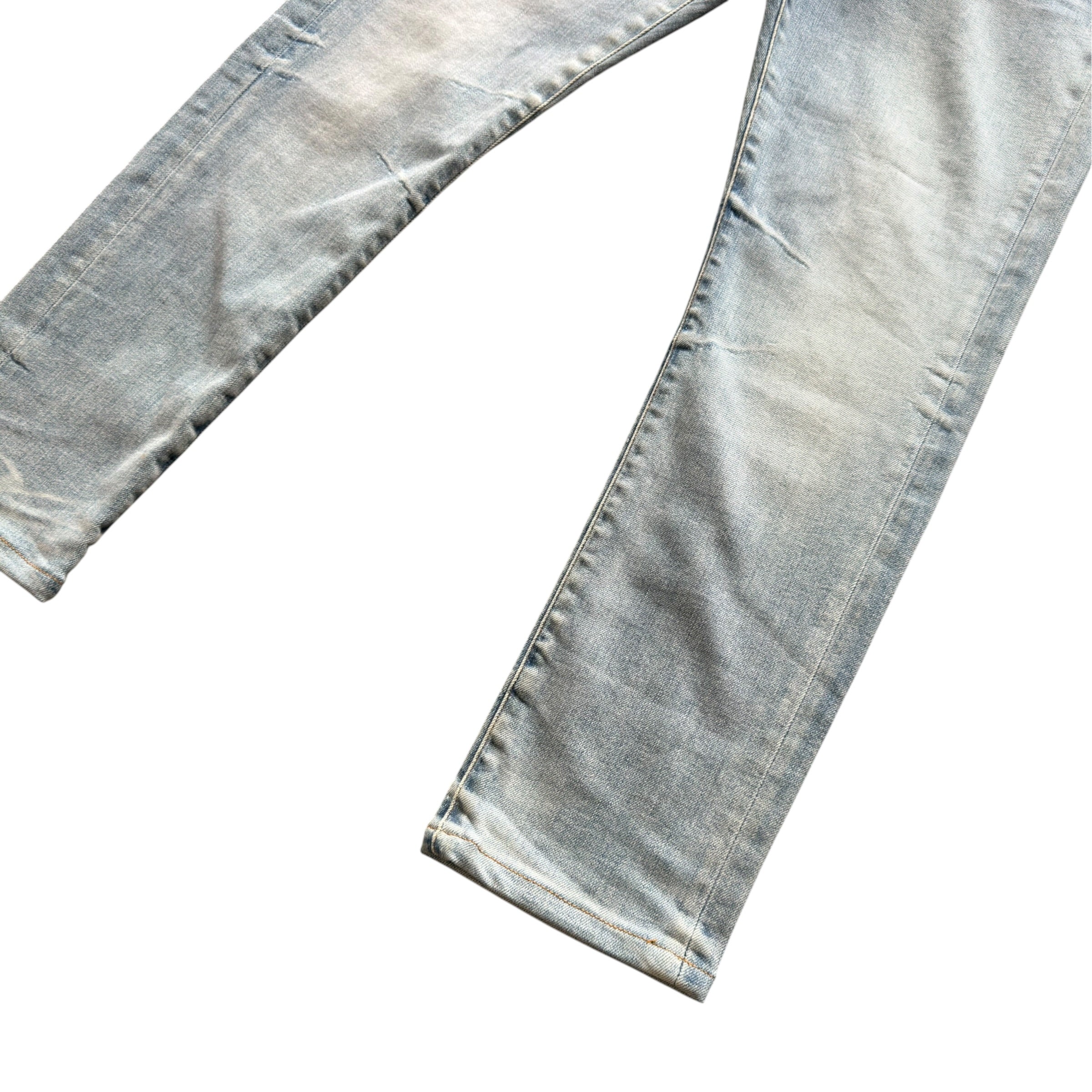 Amiri Light Blue Distressed Jeans
