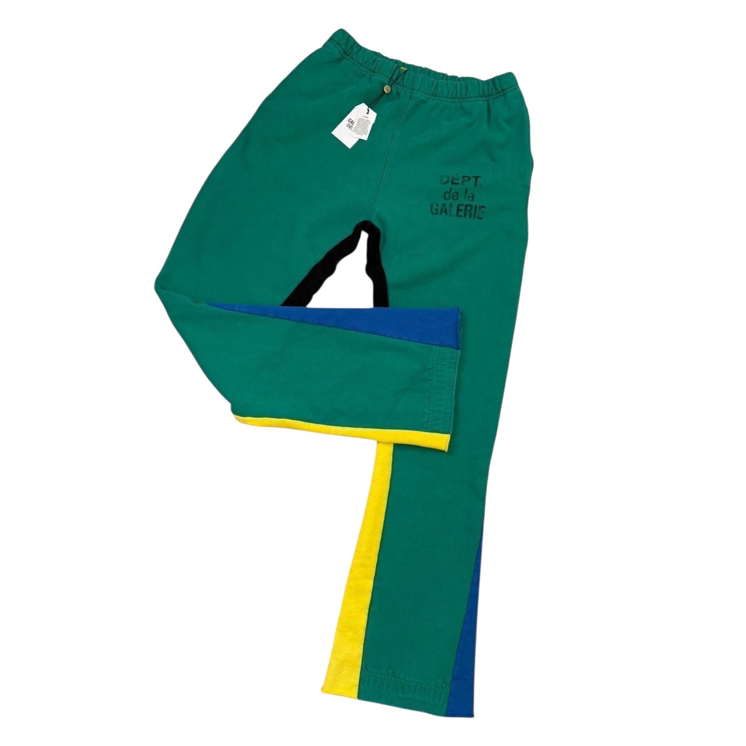 Gallery Dept Green Flared Sweatpants