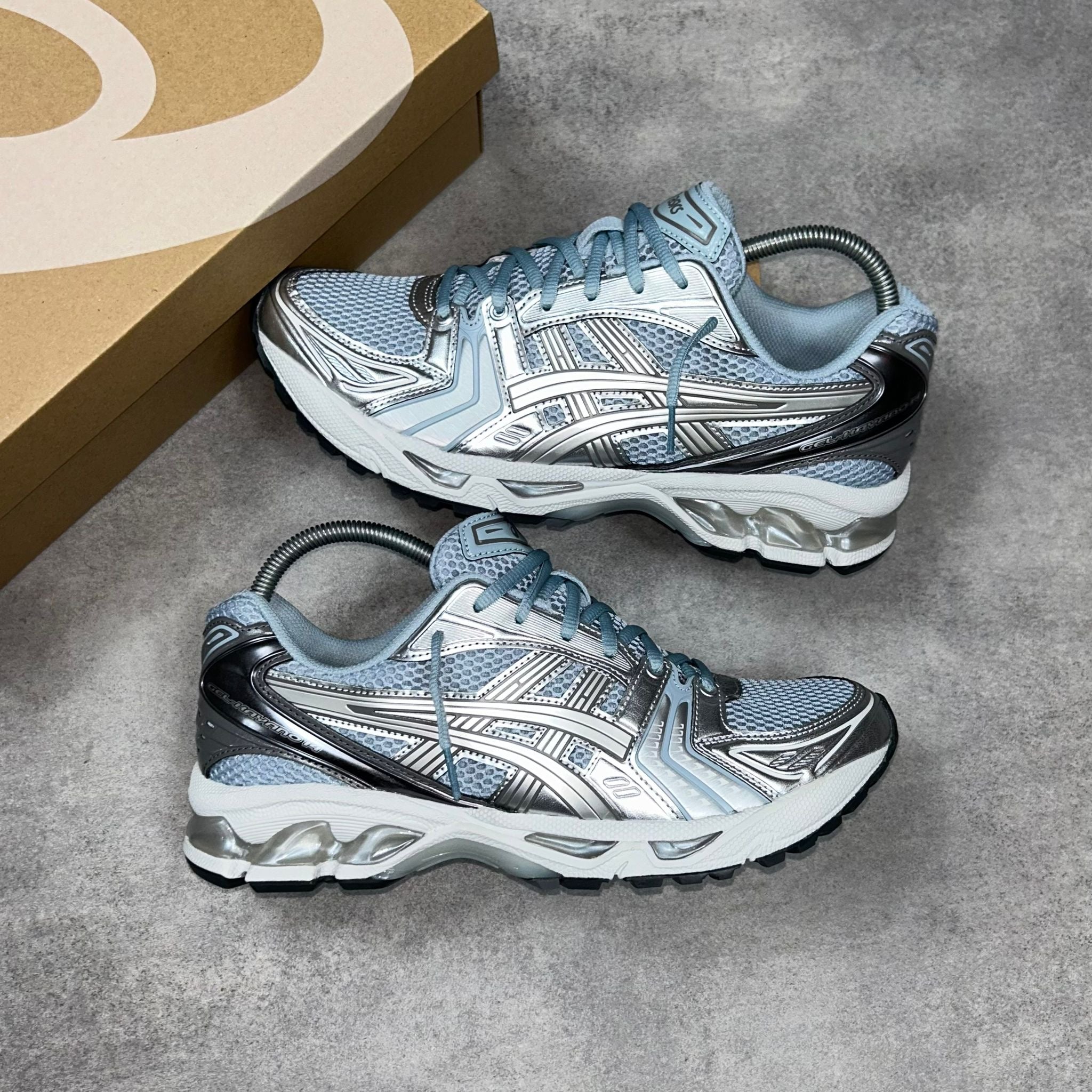 Asics Kayano 14’s Dolphin Grey Trainers
