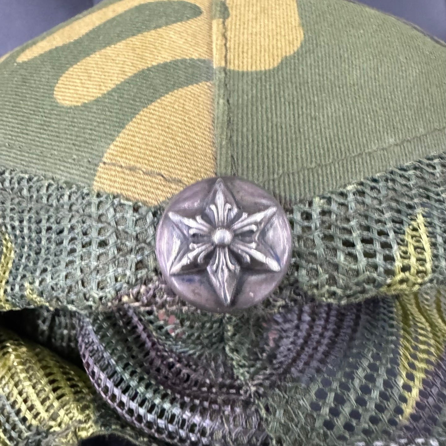 Chrome Hearts Leather Triple Star Logo Cap (PRE ORDER)