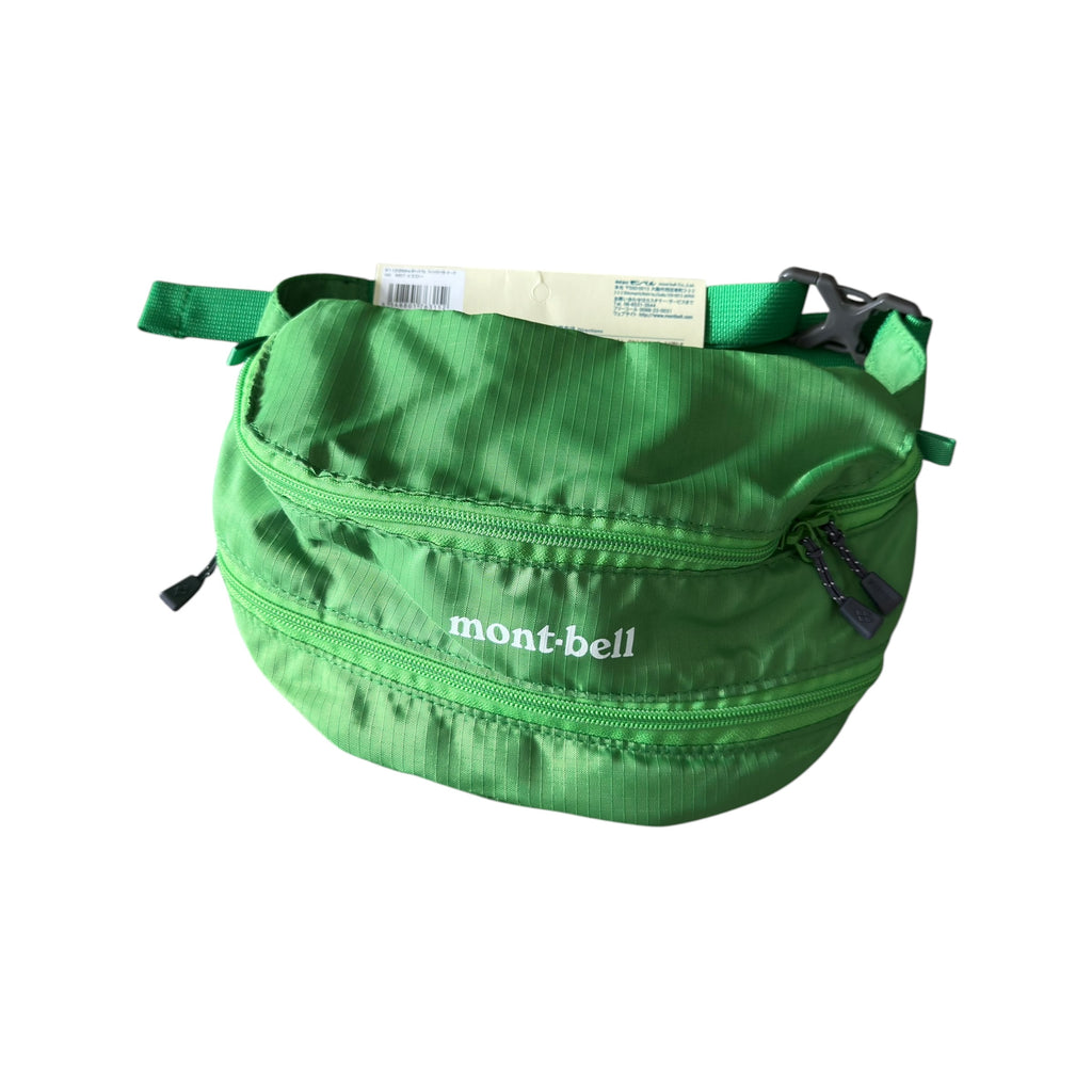 Montbell Green Banana Pouch Waistbag