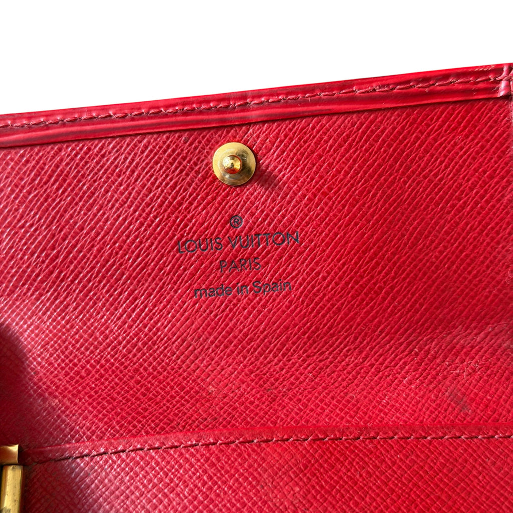 Louis Vuitton Red Epi Leather Keyholder