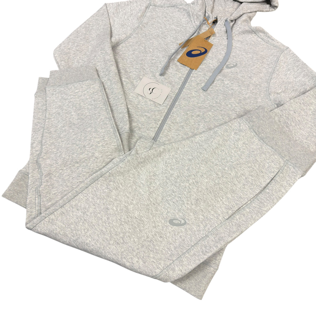Asics Grey Club Fleece Tracksuit