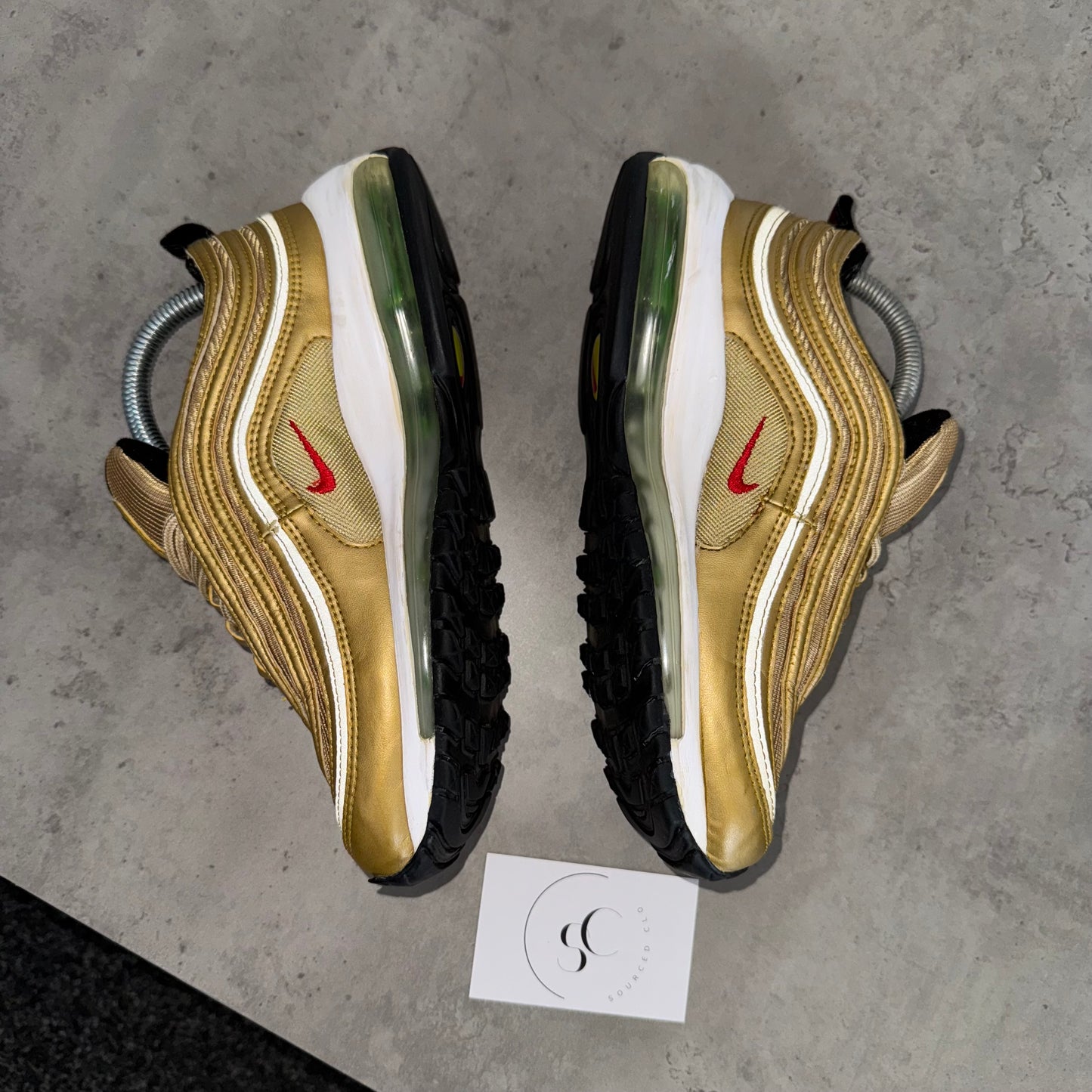 Nike Metallic Gold Air Max 97 Trainers