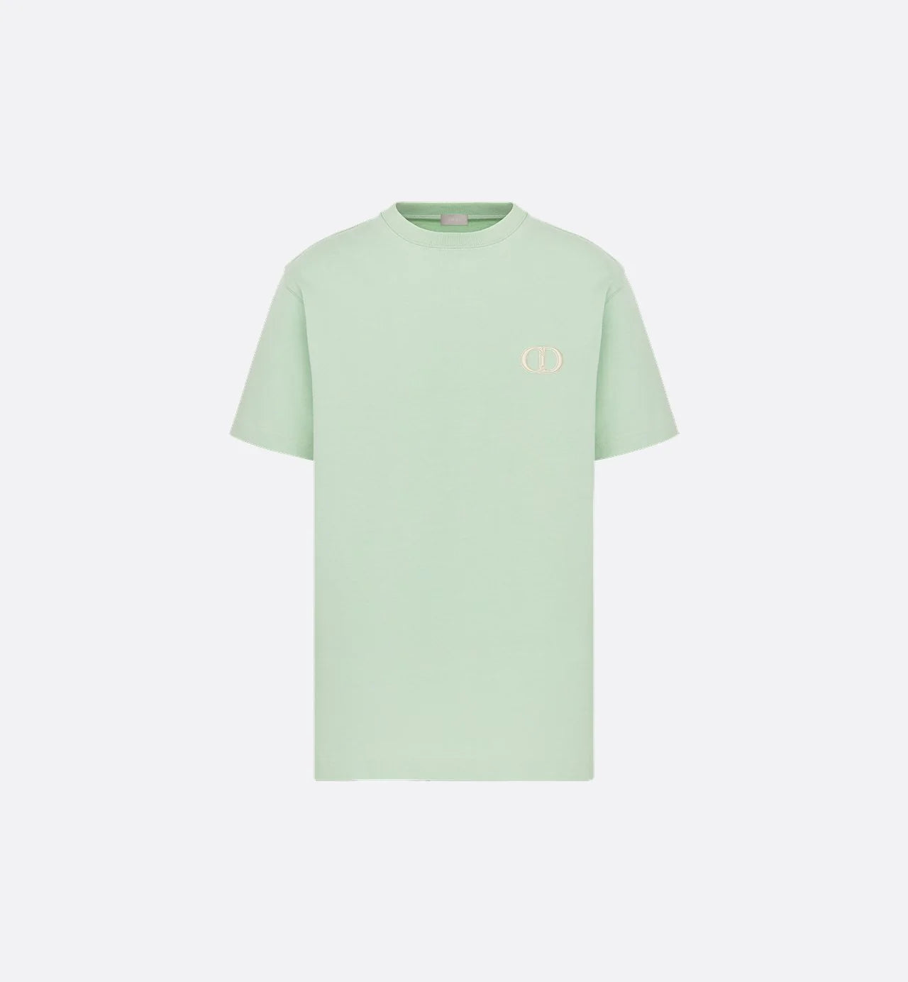 Dior Light Green Icon Logo Tee