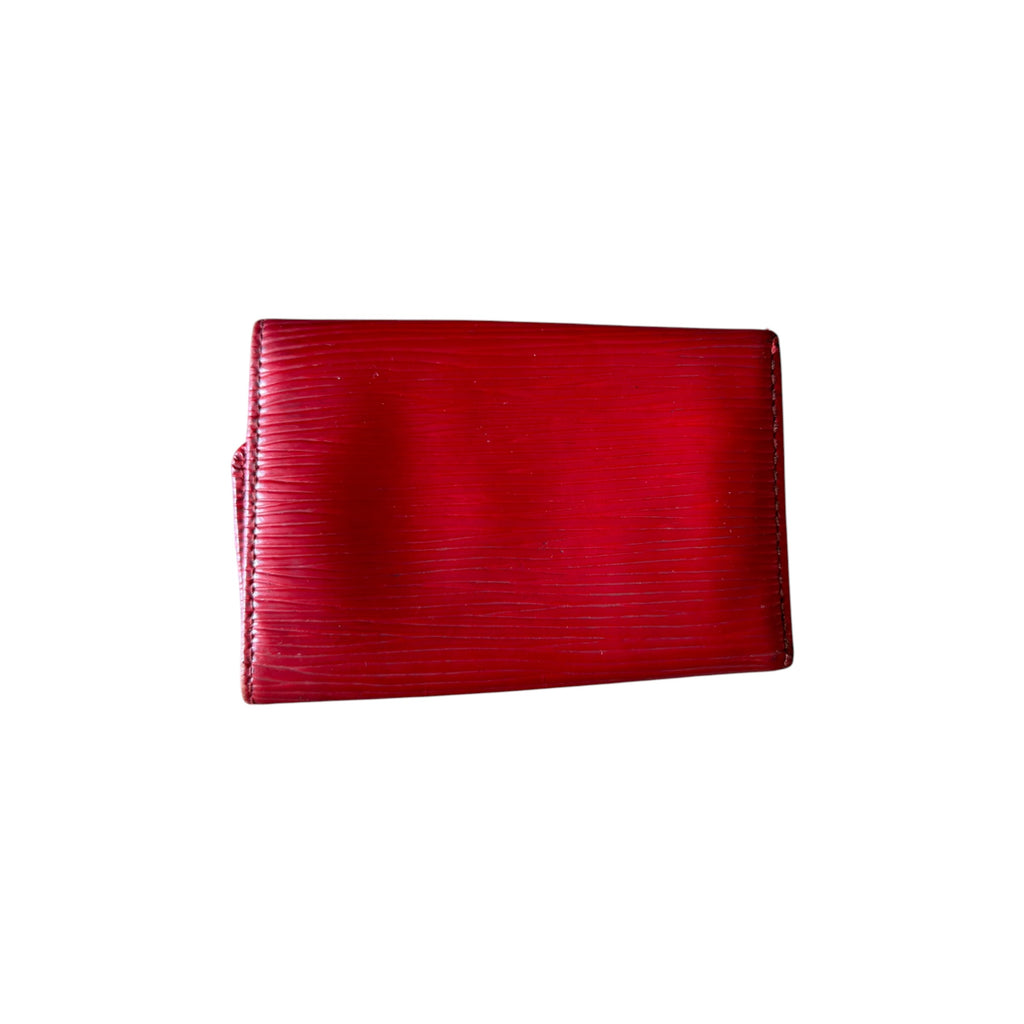 Louis Vuitton Red Epi Leather Keyholder